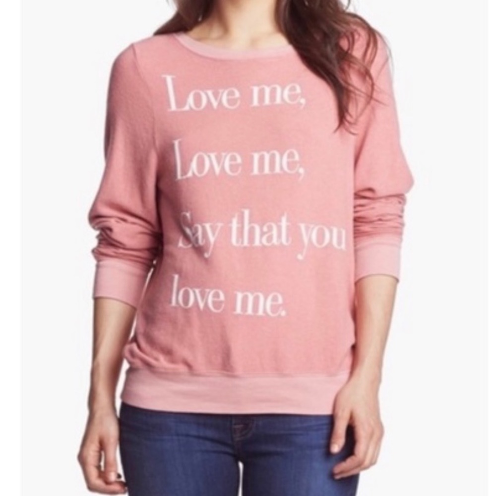 Wildfox Love Me Sweater!